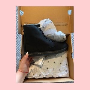 Black High-Top Boots